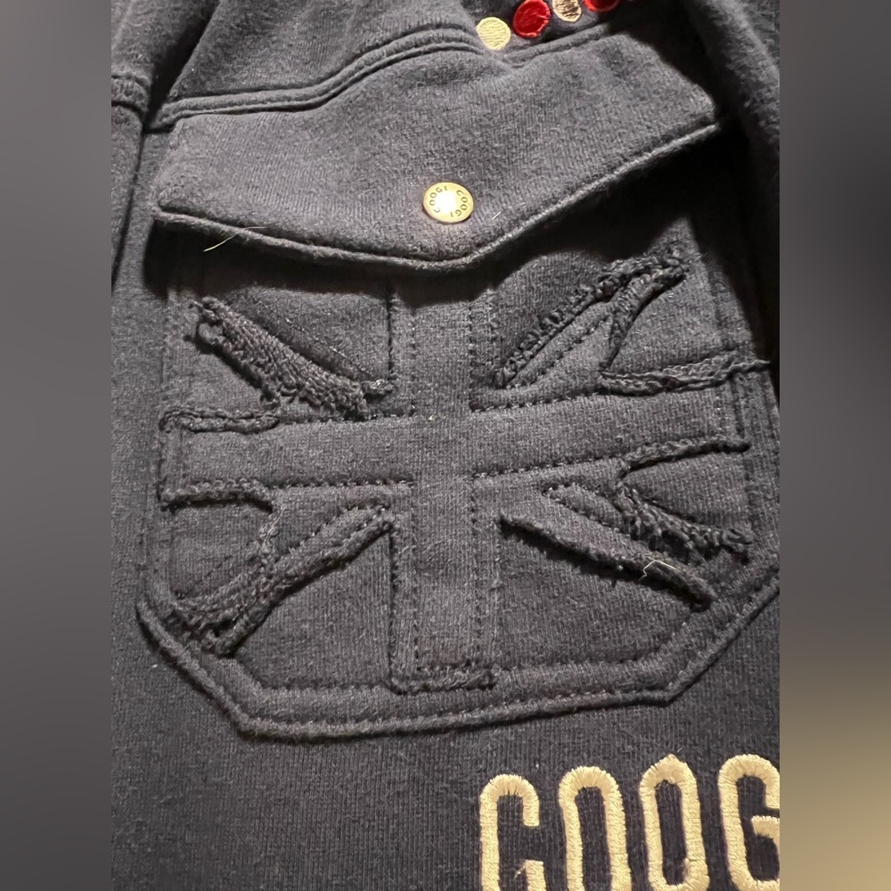 Coogi Men’s Navy Blue Fleece Shorts - M - Picture 7 of 10